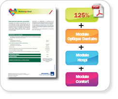 Modulango 125 % + Module Optique Dentaire + Module Hospi + Module Confort